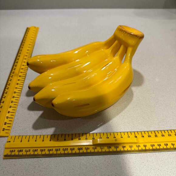 IKEA Kuperad Ceramic Banana Bunch Fruit Pottery RARE Collectible Discont… - Picture 11 of 11